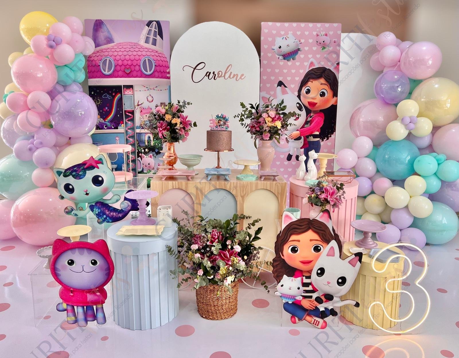 Decoração de Festa Tema A Casa Mágica da Gabby para Locação - Curitifestas