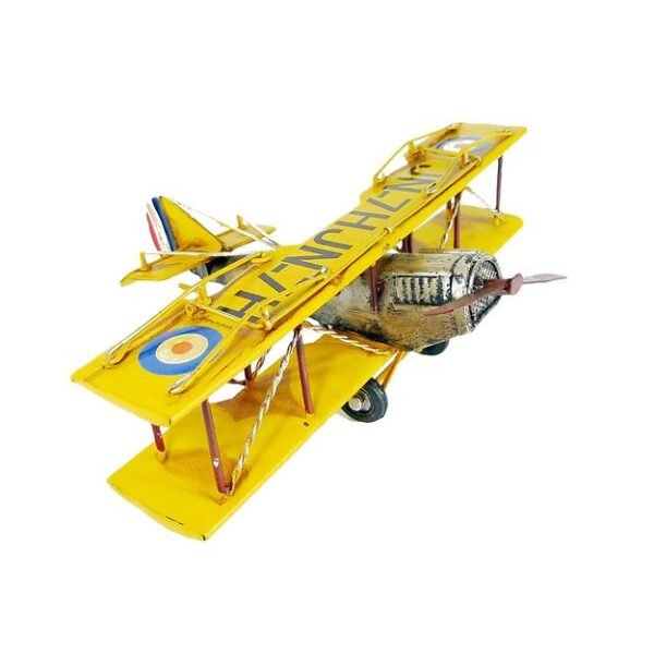 Miniatura - Vintage - Avião - Amarelo - 14 bis