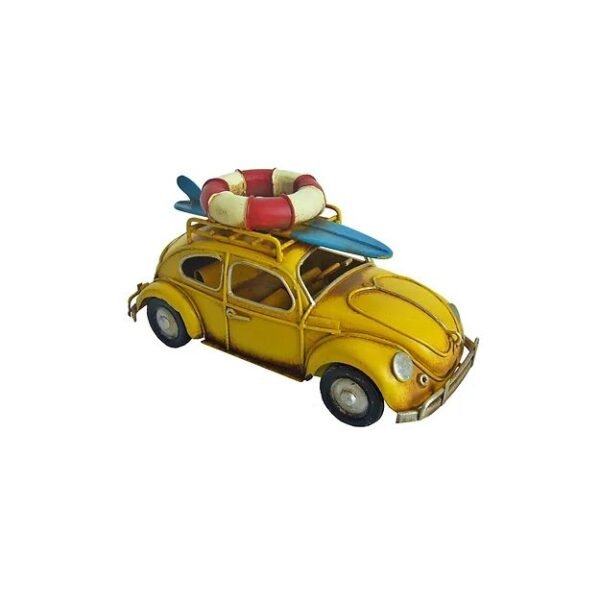 Miniatura - Vintage - Fusca - Amarelo