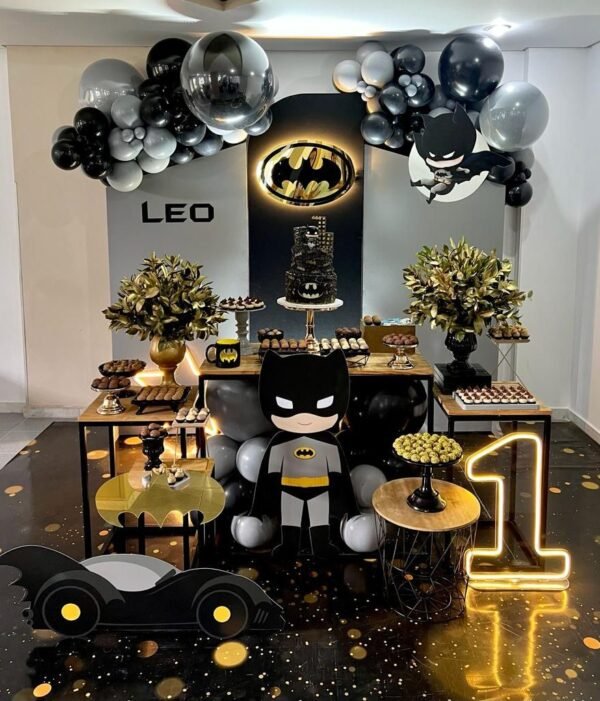 Decoração de Festa Infantil do tema Batman em Curitiba