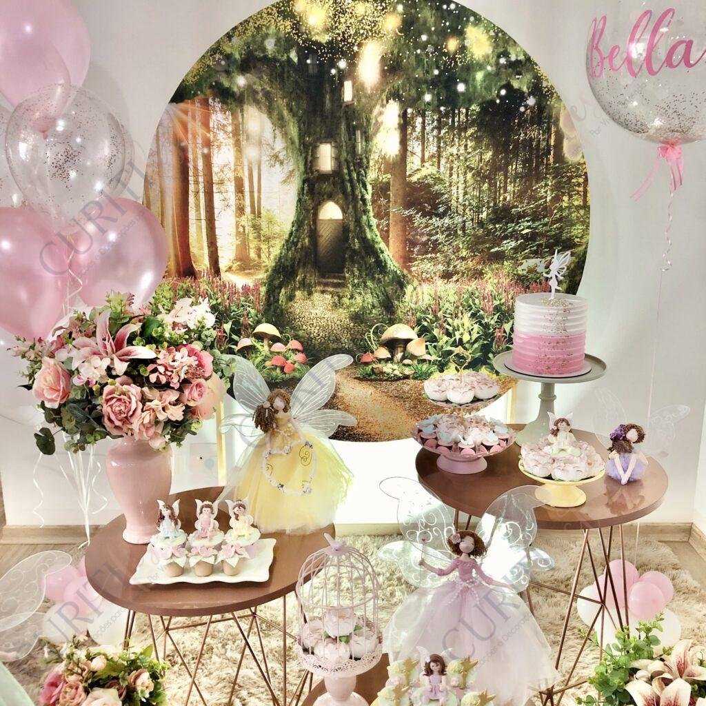 Decoração de Festa Tema Fadas para Locação - Curitifestas
