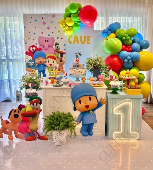 Decoração de Festa Infantil do Tema Pocoyo em Curitiba