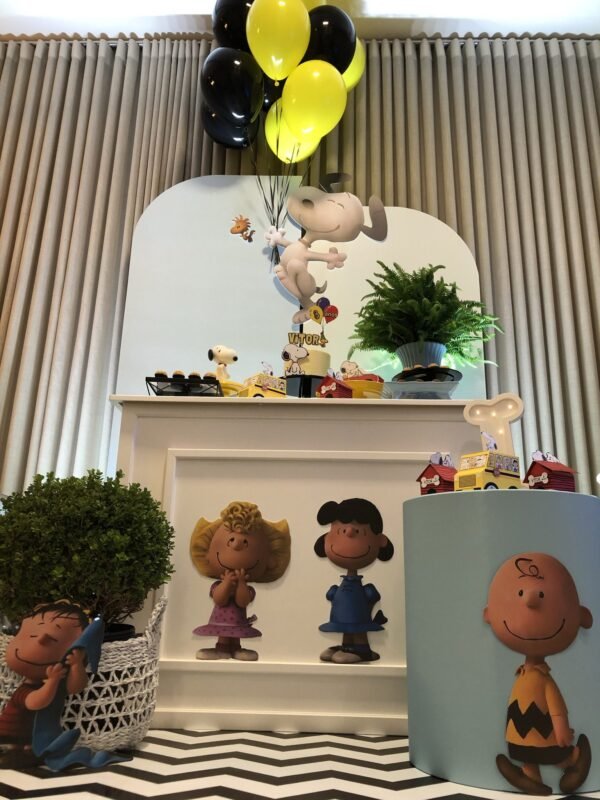 Decoração de Festa Infantil do Tema Snoopy em Curitiba