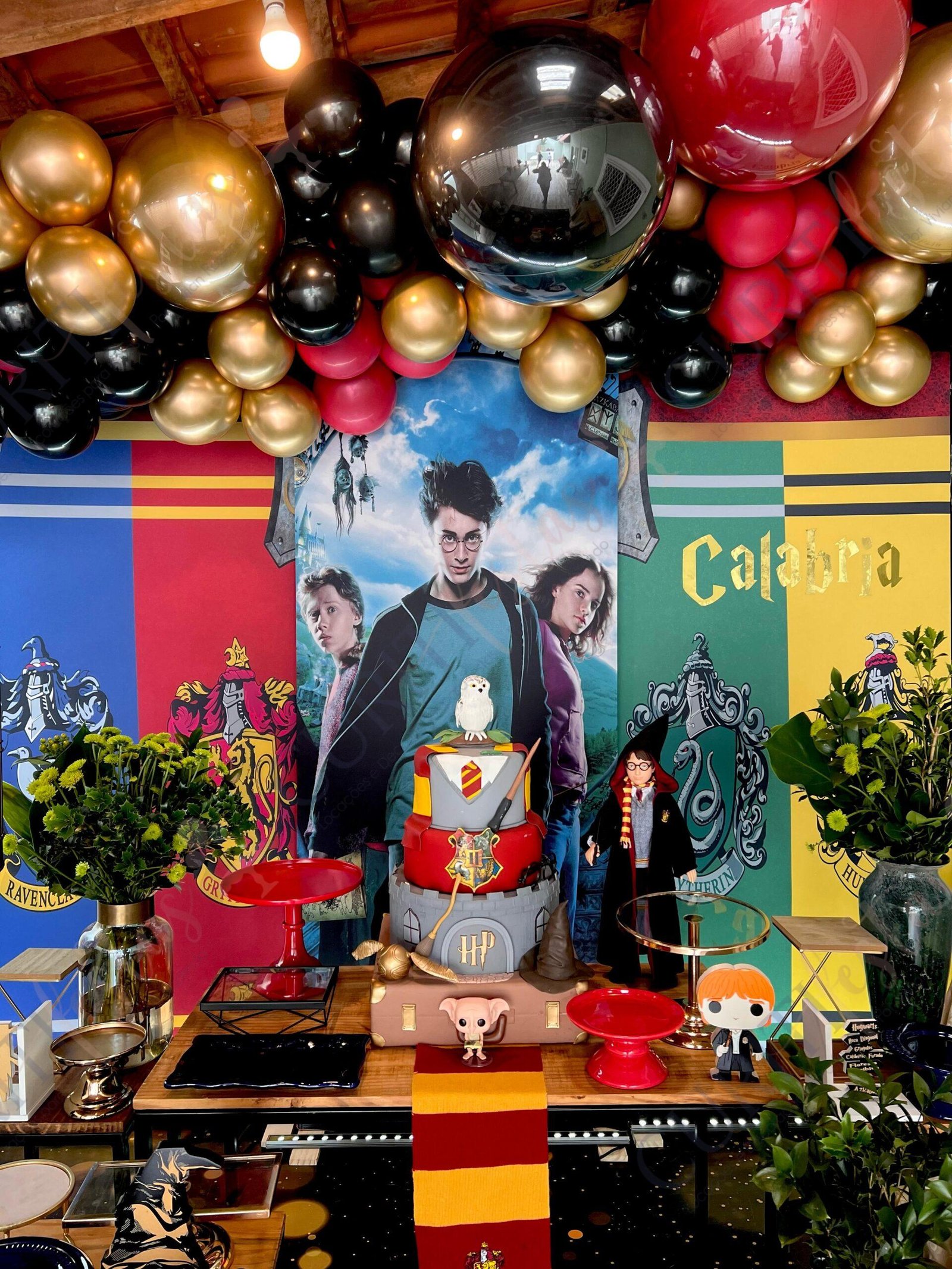 Decoração de Festa Infantil do Tema Harry Potter em Curitiba