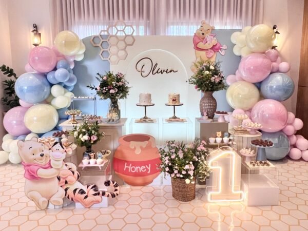 Decoração de Festa Infantil do Tema Ursinho | Ursinho Pooh em Curitiba