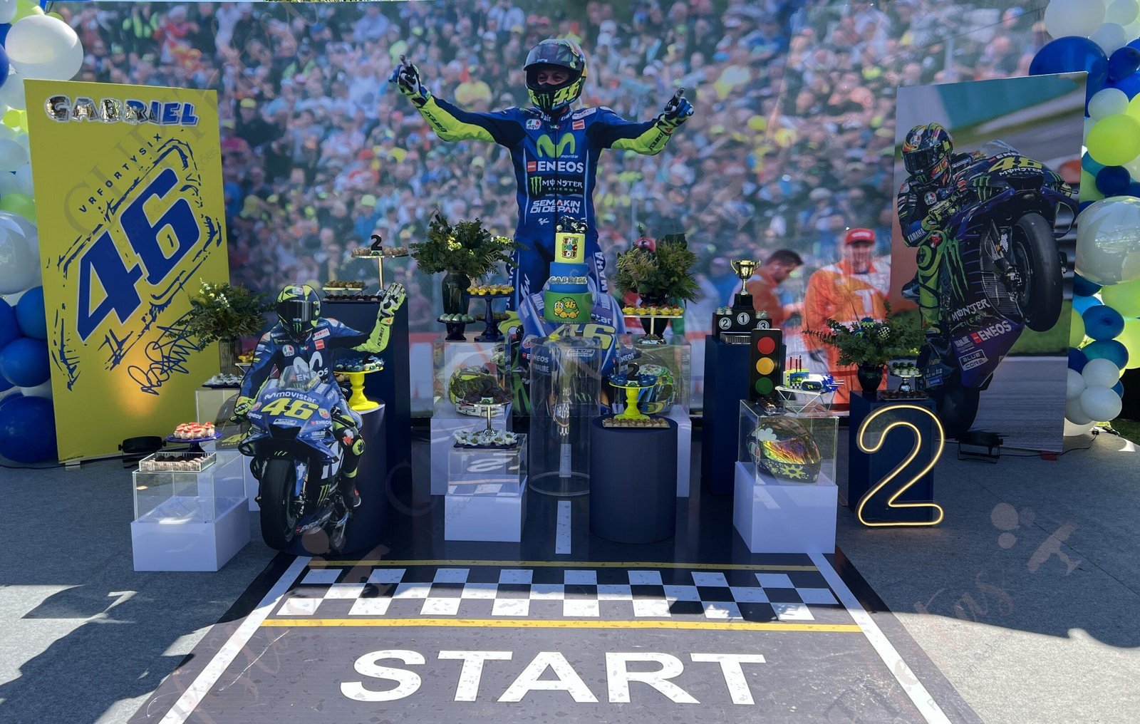 Decoração de Festa do tema Motos em Curitiba